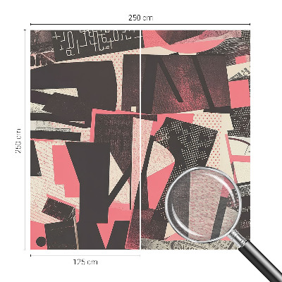 Fototapeta na ścianę Geometryczny kolaż