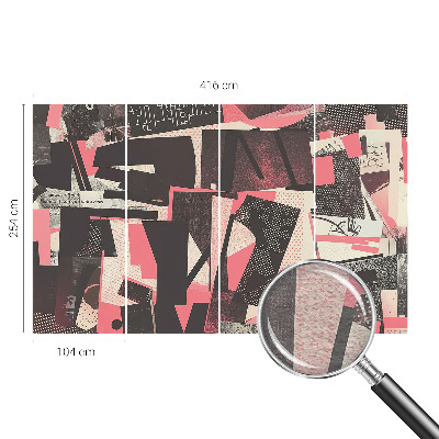 Fototapeta na ścianę Geometryczny kolaż