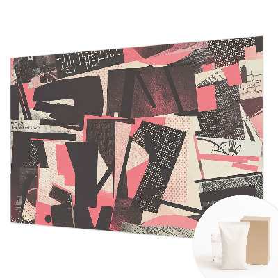 Fototapeta na ścianę z geometrycznym kolażem