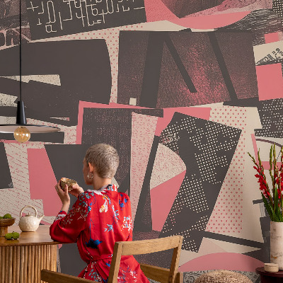 Fototapeta na ścianę Geometryczny kolaż