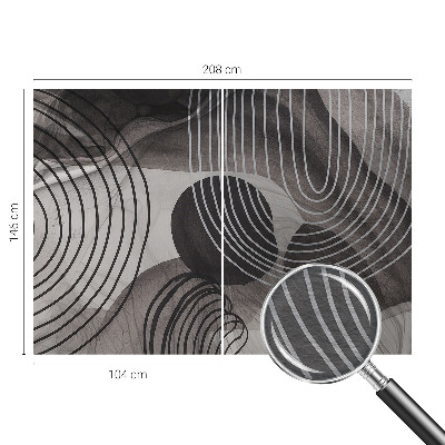 Nowoczesna fototapeta do salonu Harmonia form