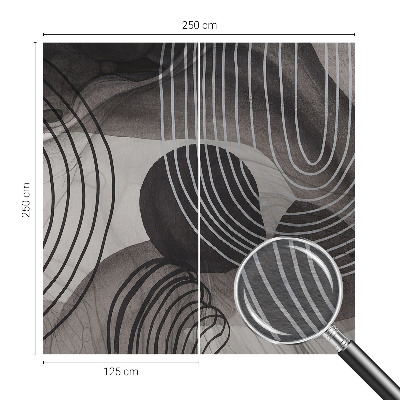 Nowoczesna fototapeta do salonu Harmonia form