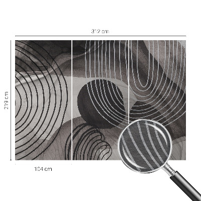 Nowoczesna fototapeta do salonu Harmonia form