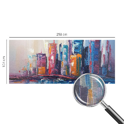 Tapeta fotograficzna fizelinowa Kolorowe miasto