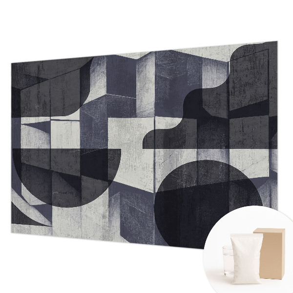 Dekoracyjna fototapeta na ścianę z geometrycznym, symetrycznym wzorem