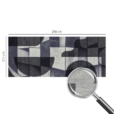Dekoracyjna fototapeta na ścianę z geometrycznym, symetrycznym wzorem