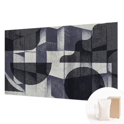 Dekoracyjna fototapeta na ścianę z geometrycznym, symetrycznym wzorem
