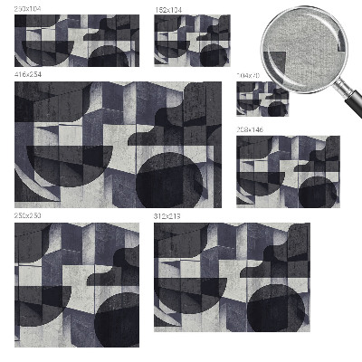 Dekoracyjna fototapeta na ścianę Geometryczna symetria