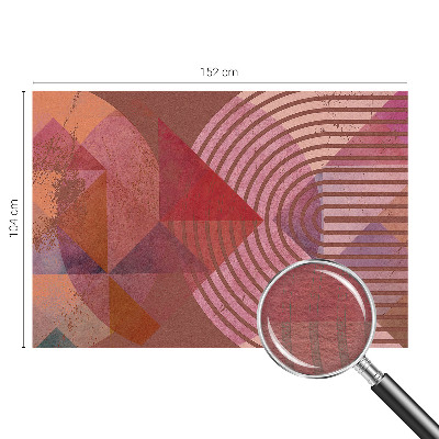 Fototapeta fizelinowa do sypialni Abstrakcyjne formy