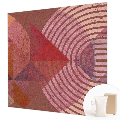 Fototapeta fizelinowa do sypialni Abstrakcyjne formy