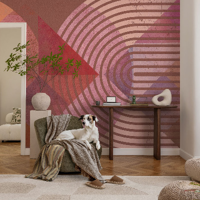 Fototapeta fizelinowa do sypialni Abstrakcyjne formy