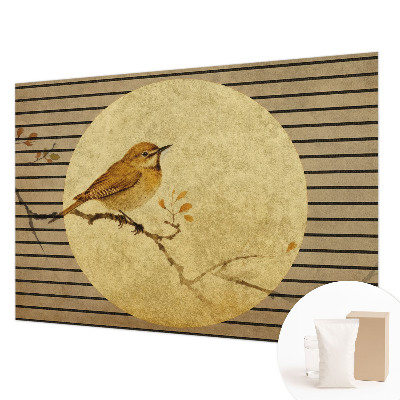 Fototapeta fizelinowa z nadrukiem Ptak harmonia