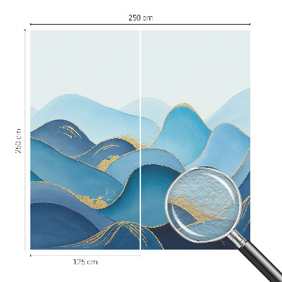 Tapeta fotograficzna Falisty krajobraz