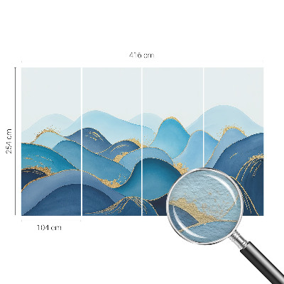 Tapeta fotograficzna Falisty krajobraz