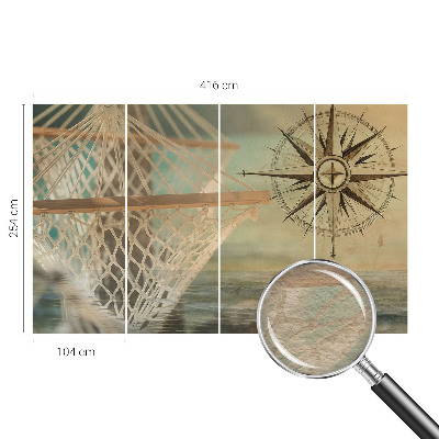 Dekoracyjna fototapeta na ścianę Morski relaks