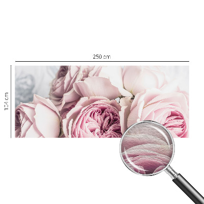 Fototapeta fizelinowa z nadrukiem Różowe róże