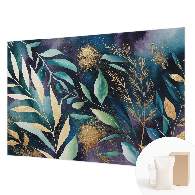 Fototapeta fizelinowa do sypialni Botaniczne liście