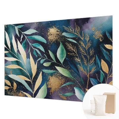 Fototapeta fizelinowa do sypialni Botaniczne liście