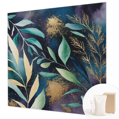 Fototapeta fizelinowa do sypialni Botaniczne liście