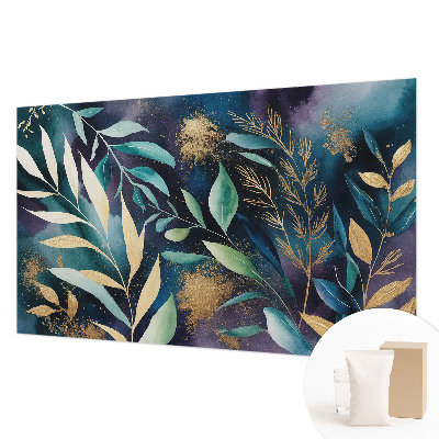 Fototapeta fizelinowa do sypialni Botaniczne liście