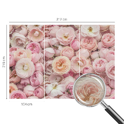 Tapeta fotograficzna fizelinowa Piękne kwiaty