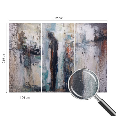 Fototapeta fizelinowa do sypialni z motywem tajemniczej postaci
