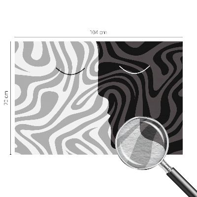 Fototapeta fizelinowa z nadrukiem Abstrakcyjne twarze