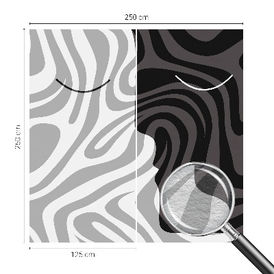 Fototapeta fizelinowa z nadrukiem Abstrakcyjne twarze