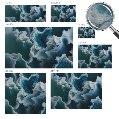 Tapeta fotograficzna fizelinowa Morskie fale