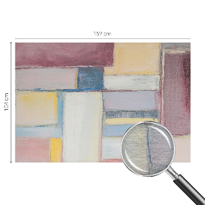 Dekoracyjna fototapeta na ścianę z motywem geometrycznych form