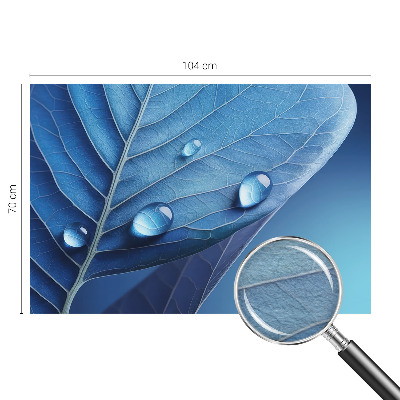 Fototapeta na ścianę Liść błękitu