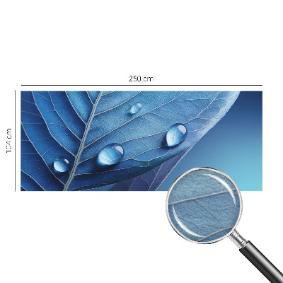 Fototapeta na ścianę Liść błękitu