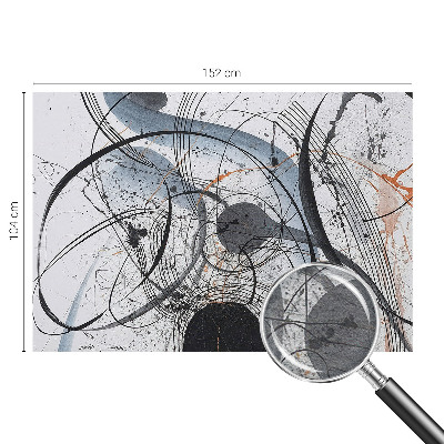 Tapeta fotograficzna fizelinowa Wyrazista abstrakcja