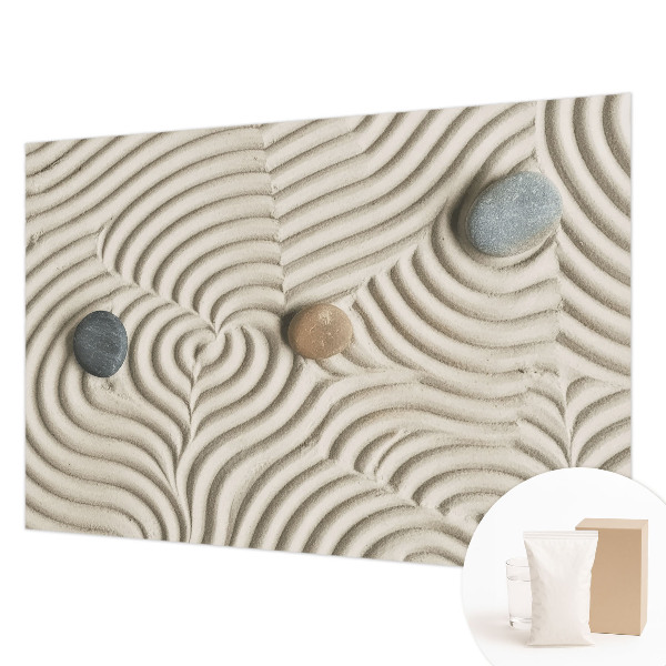 Nowoczesna fototapeta do salonu Nowoczesna fototapeta do salonu Harmonijne fale
