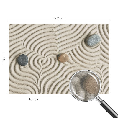 Nowoczesna fototapeta do salonu Nowoczesna fototapeta do salonu Harmonijne fale