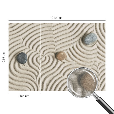 Nowoczesna fototapeta do salonu Nowoczesna fototapeta do salonu Harmonijne fale