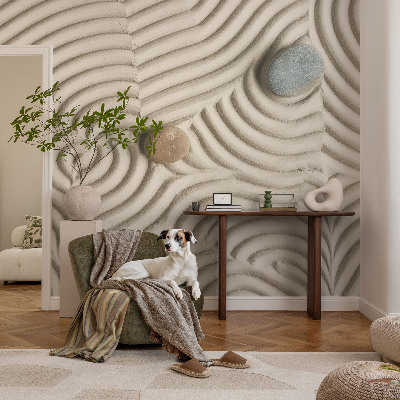 Nowoczesna fototapeta do salonu Nowoczesna fototapeta do salonu Harmonijne fale