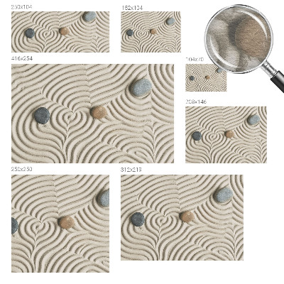 Nowoczesna fototapeta do salonu Nowoczesna fototapeta do salonu Harmonijne fale