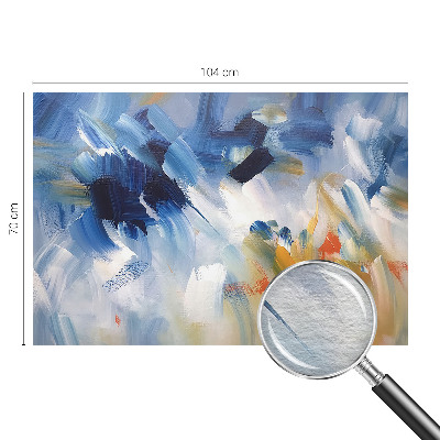 Fototapeta fizelinowa do sypialni Kolorowe pociągnięcia