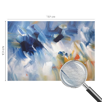 Fototapeta fizelinowa do sypialni Kolorowe pociągnięcia