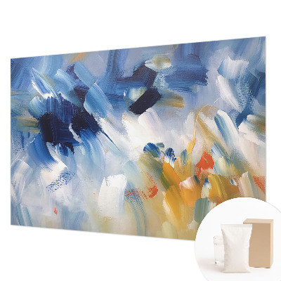 Fototapeta fizelinowa do sypialni Kolorowe pociągnięcia