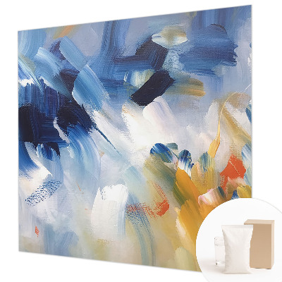 Fototapeta fizelinowa do sypialni Kolorowe pociągnięcia