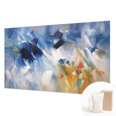 Fototapeta fizelinowa do sypialni Kolorowe pociągnięcia