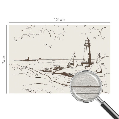 Fototapeta na ścianę Przybrzeżny pejzaż