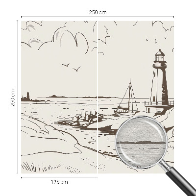 Fototapeta na ścianę Przybrzeżny pejzaż