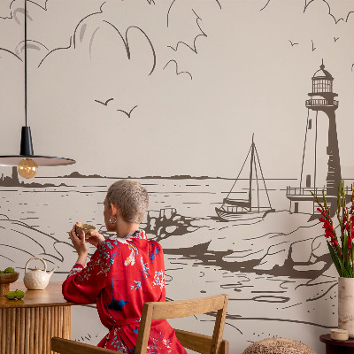 Fototapeta na ścianę Przybrzeżny pejzaż