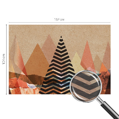 Tapeta fotograficzna Abstrakcyjny krajobraz