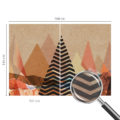 Tapeta fotograficzna Abstrakcyjny krajobraz