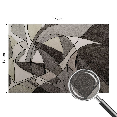 Dekoracyjna fototapeta na ścianę z geometrycznym abstrakcyjnym wzorem