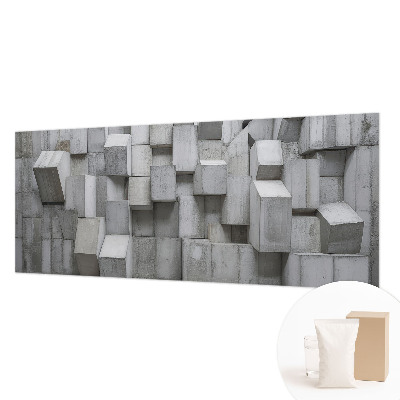 Fototapeta fizelinowa do sypialni Betonowe bryły